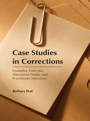 cover image of Case Studies in Corrections